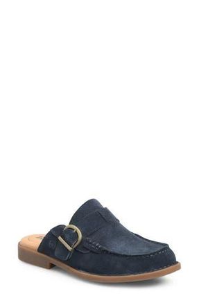 B&oslash;rn Meg Mule in Navy Suede at Nordstrom Rack, Size 6.5