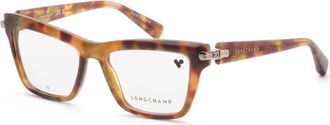 Longchamp Womens 53 mm Brown Opticals