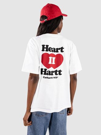 Carhartt Work in Progress Heart II Hartt Camiseta blanco