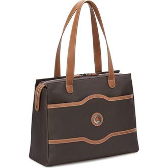 DELSEY Paris Chatelet Air 2.0 Shoulder Bag in Brown at Nordstrom, Size Small