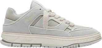 Axel Arigato Area Lo Sneaker - Heren - Sneakers - Grijs - 40 EU - Leer - Schoenen
