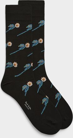 Paul Smith Mens Floral dress socks