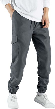 Generic Cargo Trousers Mens Long, Lightweight Comfortable Hiking Trousers, Jeans Work Trousers Men with Pockets, Sweatpants Lightweight Summer Trousers, Outdo