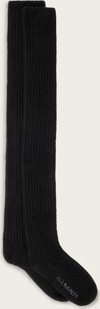 AllSaints NA BEA OVER KNEE SOCKS, Size: S/M