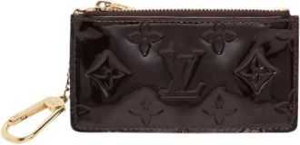 Louis Vuitton Pre-owned Wallets, female, Red, Size: ONE SIZE Pre-owned Vintage Patent Leather Purse