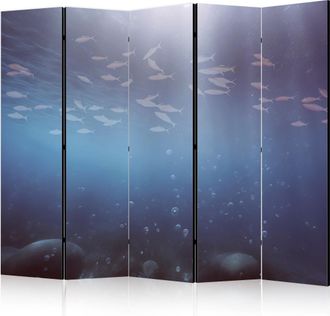 Artgeist Biombo Decorativo Artgeist Escena Submarina Azul 225x172 Cm