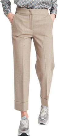 Via Masini 80 Stijlvolle broek voor mannen - Dames - Chinos - Beige - S - Broeken