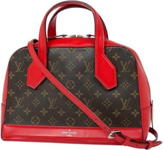 Louis Vuitton Pre-owned Monogram Handbag - Dames - Vintage Handtas - Bruin - ONE Size - Vintage