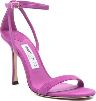 Jimmy Choo London Fuchsia Moza-100 Heels