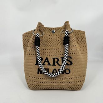 Generic Womens Bag - Woven Fashionable Fortune Knitted Tote Handbag for Stylish Womens Daily Use and Travel