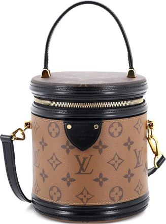 Louis Vuitton Cannes Handbag Reverse Monogram Canvas satchel - Marrone