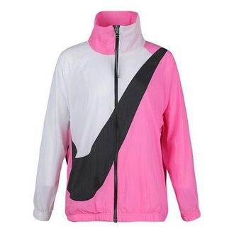 Nike (WMNS) Nike Sportswear Swoosh Jacket Pink BV3686-610