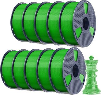 OEM Filamento Para Impresora 3d, Alta Resistencia, Dureza, Color Verde Claro