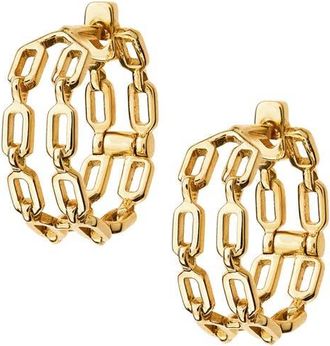 Lito 14K Gold Small Hoop Earrings at Nordstrom