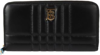 Burberry Black Leather Long Wallet (Bi-Fold) (Pre-Owned)