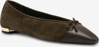 Aquazzura Wild- und Nappalederballerinas Gioia 15