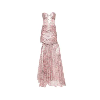Maria Lucia Hohan Kelly Cut-out Ruched Mini Dress
