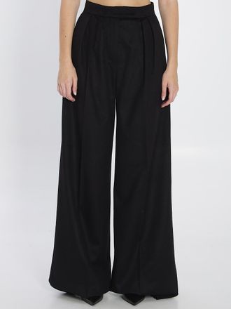 Max Mara Camel Flare Trousers