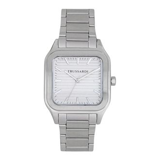 Trussardi Reloj T-Quadro - Accessories - Hombre - Gris - ONE SIZE