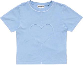Carne Bollente T-shirt Stitch of Love - Blu