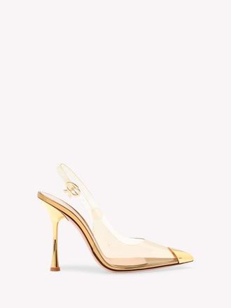 Gianvito Rossi Diana Pump in Gold Tpu at Nordstrom, Size 36.5