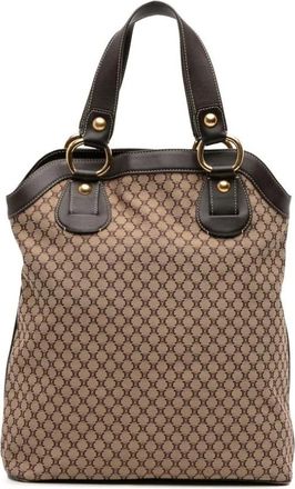Celine Pre-owned Tote Bags, female, Brown, Size: ONE SIZE Pre-owned Printed Tote Bag