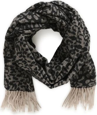 Part Two Kithapw Scarf - Dames - Wintersjaals - Zwart - ONE Size - Wol - Accessoires
