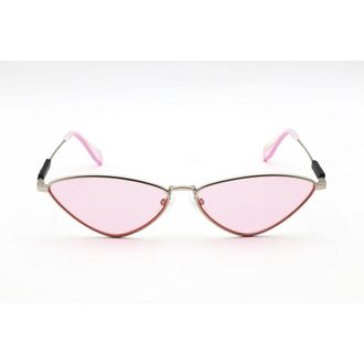 adidas Ladies White Geometric Sunglasses OR0084