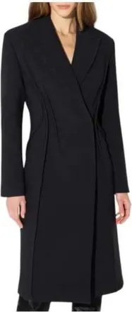 Elisabetta Franchi Mujer, Abrigos, Negro, Talla: L