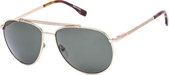 Lacoste Mens Lacoste L177S 714 Gold Sunglasses - Size: ONE size