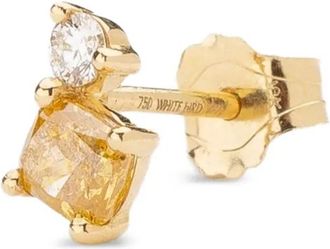 WHITEbIRD 18K yellow gold Aurore diamond earring - Oro