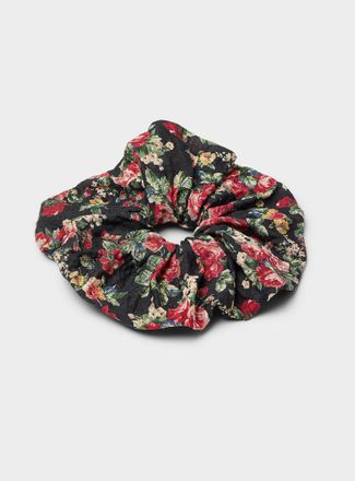 Simons Womens Oversized floral scrunchie