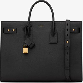 Saint Laurent Borsa a spalla Sac De Jour Large in pelle - SAINT LAURENT - gender_Man