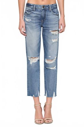 Hidden Jeans Bailey Slim Fit Boyfriend Jean In Medium Wash