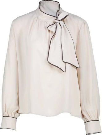 Am&eacute;lie & Am&eacute;lie Camicetta Lucca - - Blouses & Shirts - Donna - Beige - XL