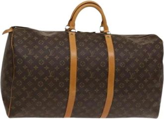 Louis Vuitton Pre-owned Weekend Bags, female, Brown, Size: ONE SIZE Pre-owned Weekend Bag