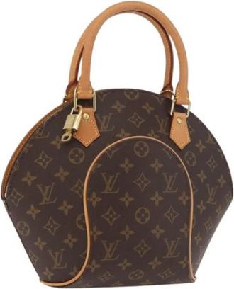 Louis Vuitton Pre-owned Monogram Hand Bag - Dames - Vintage Handtas - Bruin - ONE Size - Leer - Vintage