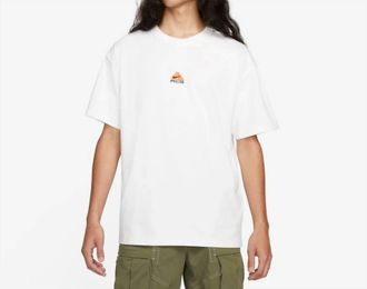 Nike Mens Acg Lungs T-Shirt In White