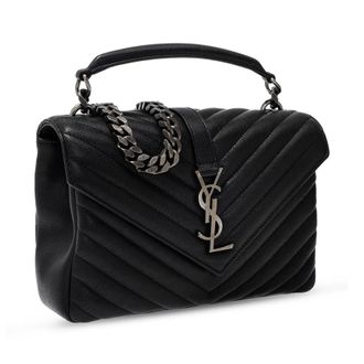 Saint Laurent Matelasse Leather College Medium Shoulder Bag