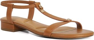 Dune London Ladies LYRA Flat T-Bar Sandals Size UK 8 Casual Sandals