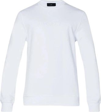 Liu Jo Crewjeans Sweatshirt - Heren - Sweatshirts - Wit - 2XL - Katoen - Hoodies & sweatvesten