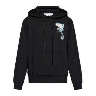 Iceberg Hoodies, male, Black, Size: XL Hoodie