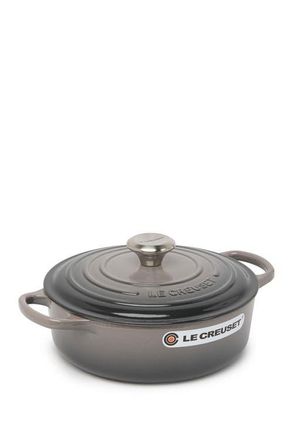LE CREUSET Signature 3.5-Quart Round Enamel Cast Iron Dutch Oven in Oyster at Nordstrom