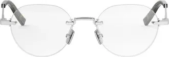 Dior Rimless Titanium Eyeglasses - Yellow