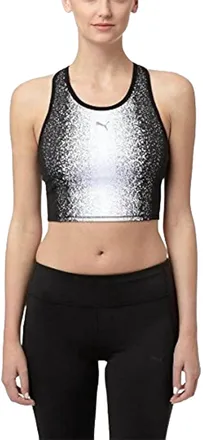 Puma Racerback Drycell Sports Bra In Black