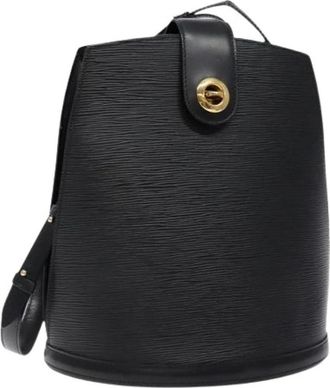 Louis Vuitton Pre-owned Bucket Bags, female, Black, Size: ONE SIZE Pre-owned Vintage Bucket Bag