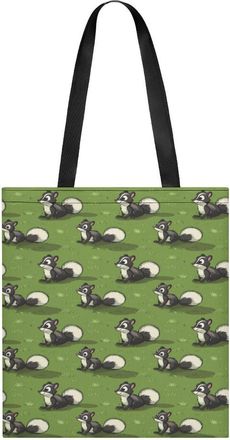 Generic Cute Skunks Tote Bag for Women Men Shoulder Bags Purses Pouch Handbags