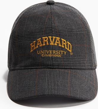 H&M Baumwollcap mit Motiv - Grau