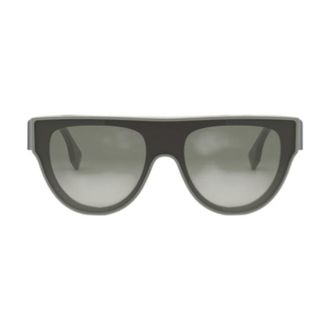 Fendi FE40150I95P Geometric Full Rim Sunglasses - Green