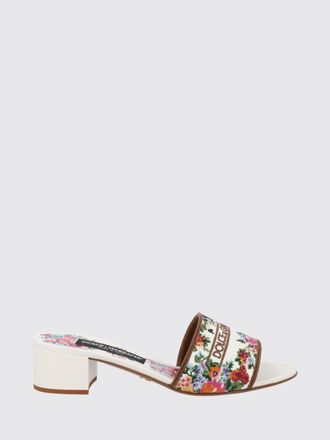Dolce & Gabbana Heeled Sandal Woman color White